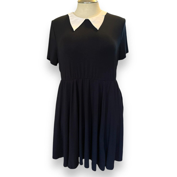 Torrid 1 (1X 14/16) Goth Gothic Girl Collared Cosplay Costume Dress Halloween - Picture 1 of 3